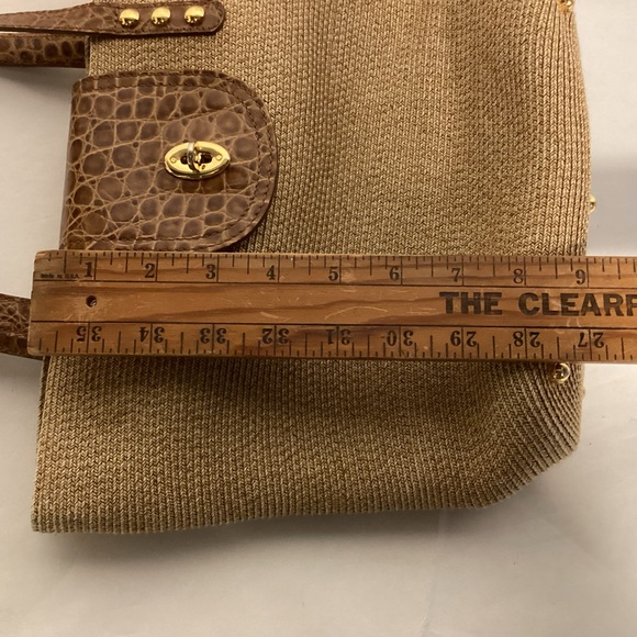 Eric Javits New York Straw Weave shoulder bag Hand Fished in USA - Picture 11 of 12